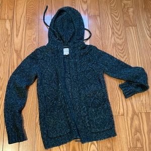 Hooded, zip up fat face sweater with pockets